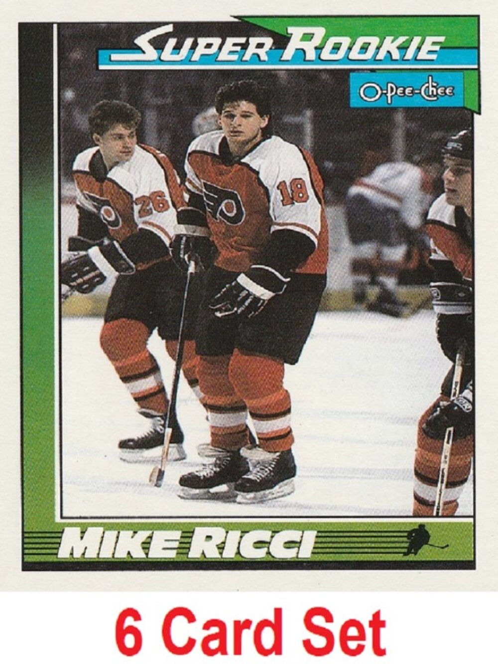 Mike Ricci Hockey Card Collection
